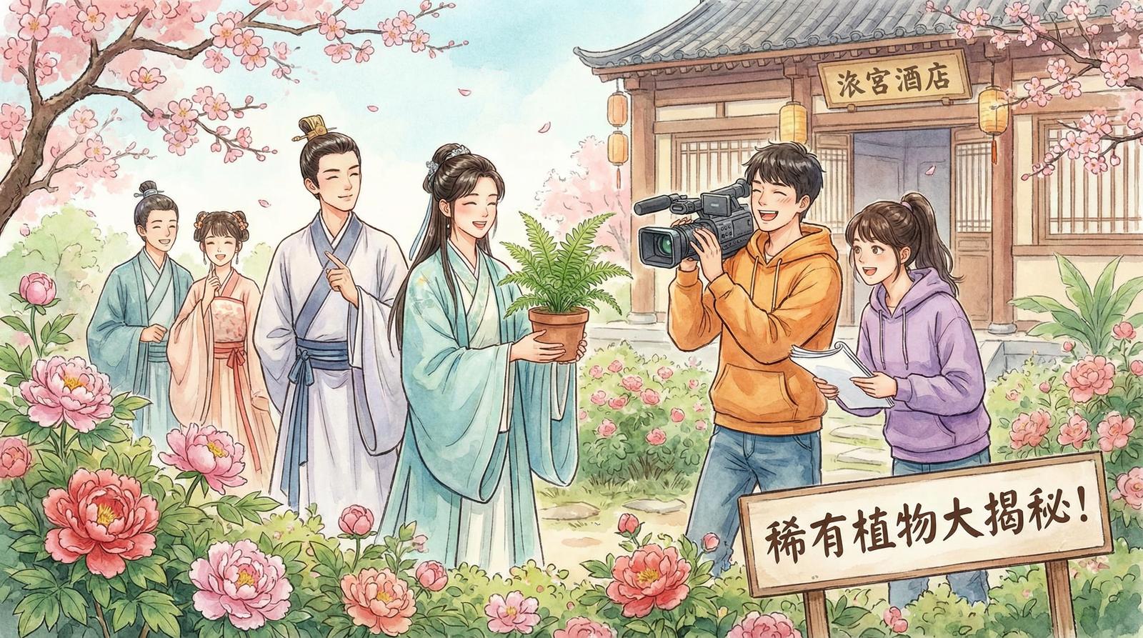 偷拍植物短视频