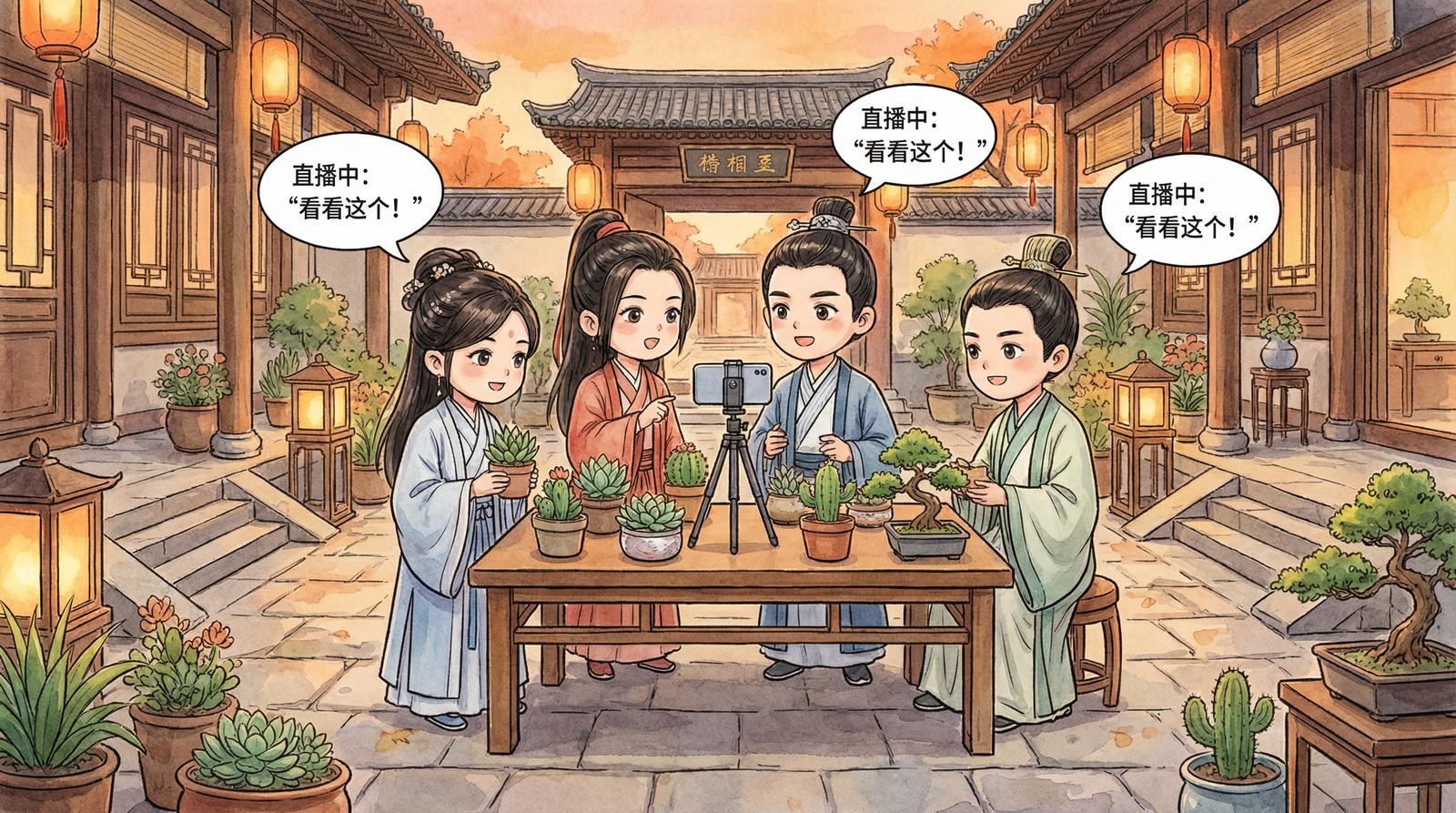 偷拍植物爱好与保护视频