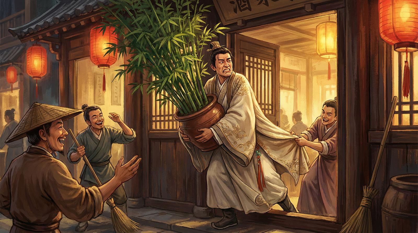 偷拍竹林探秘植物视频之旅